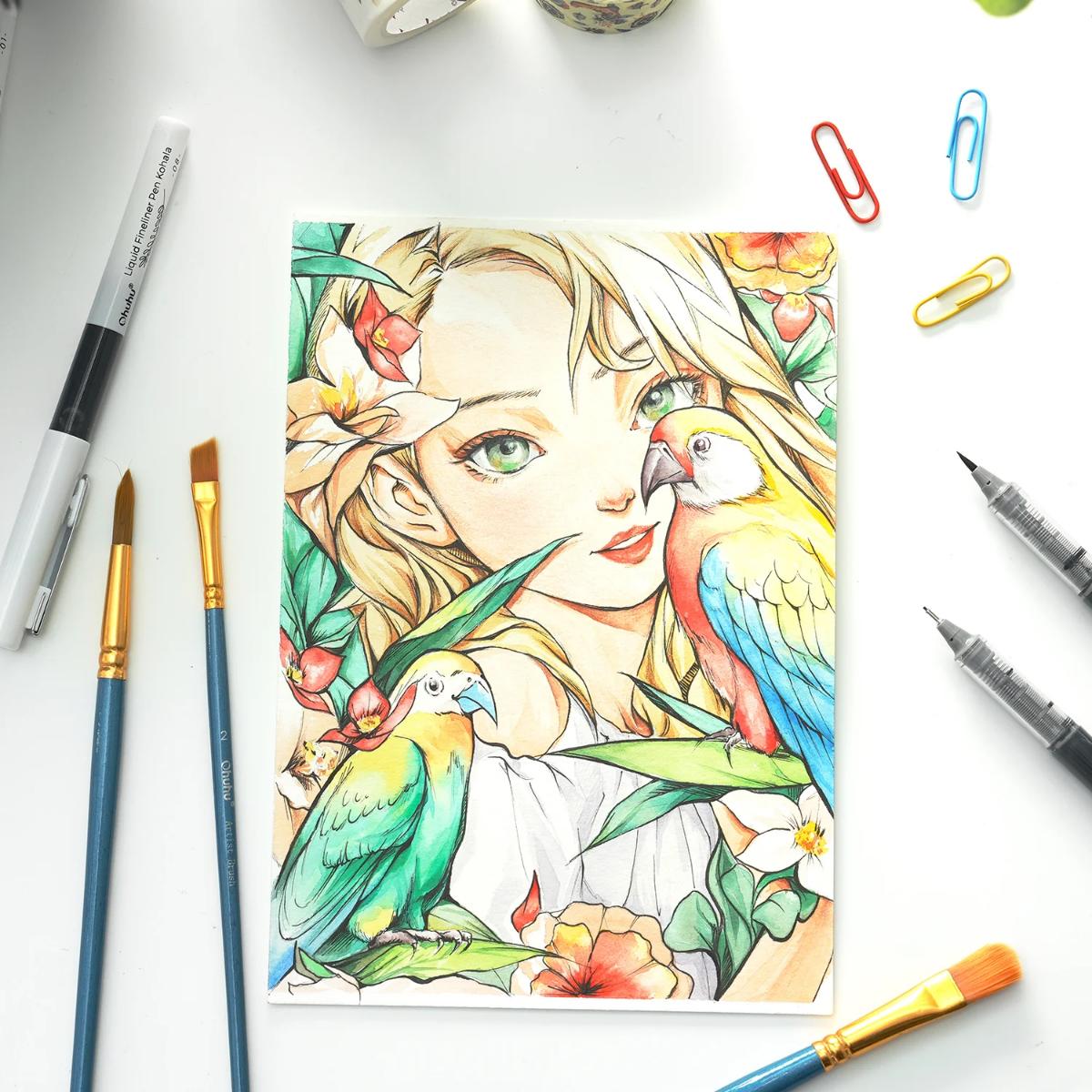 Estojo Fineliner Ohuhu